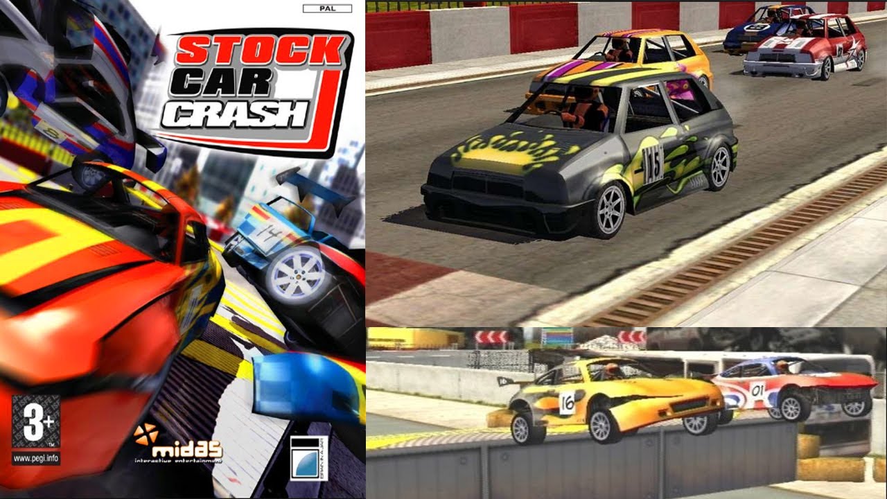 PS2 Stock Car Crash